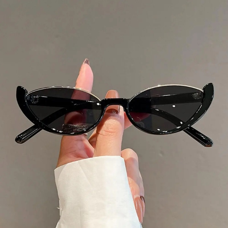 Sunglasses Cat Eye - Vintage Small Cat Eye Sunglasses for