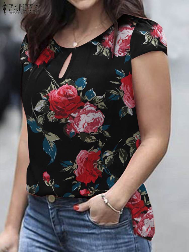 ZANZEA Summer Bohemian Short S - đánh giá và giá Romper Floral Print