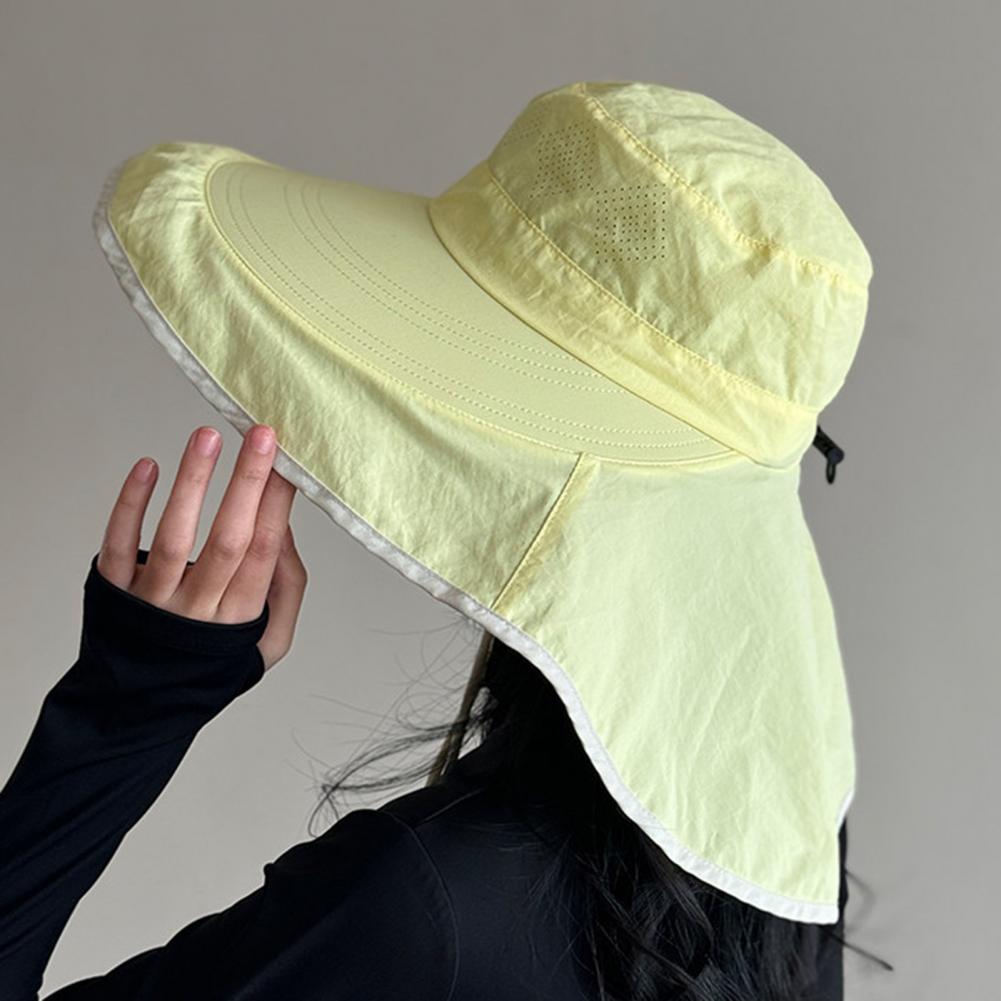 Women Sun Hat with Neck Flap W - đánh giá và giá Hat Floppy Wide