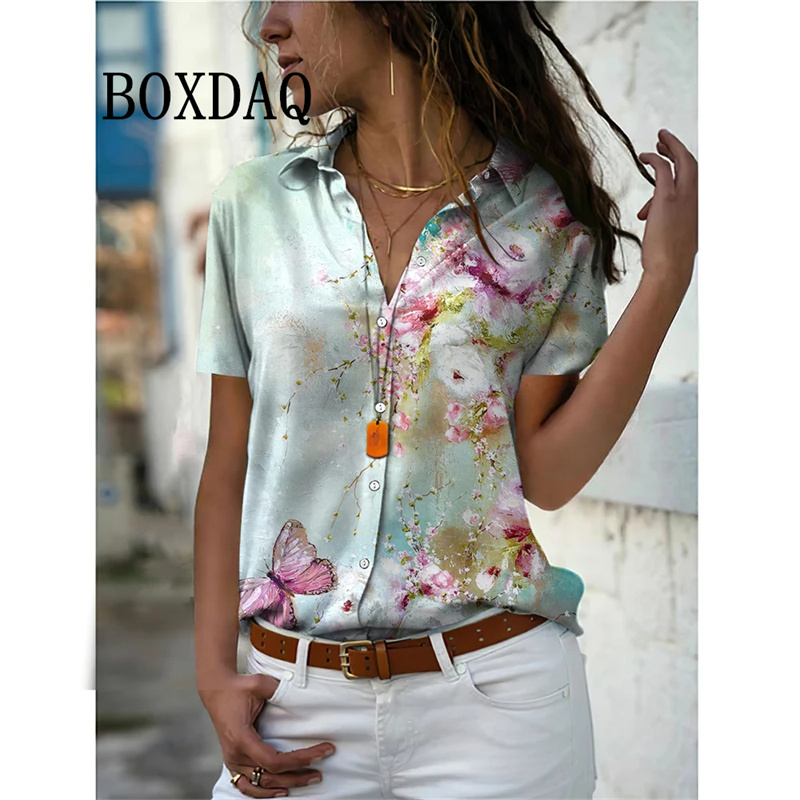 Summer Women Shirt Vintage Flo - đánh giá và giá Romper Floral Print