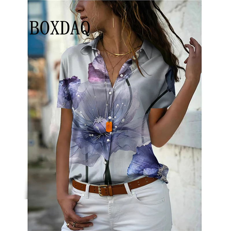 Summer Women Shirt Vintage Flo - đánh giá và giá Romper Floral Print